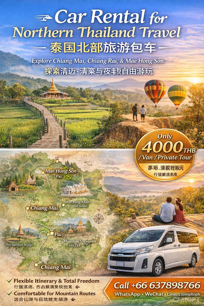 Car Rental for Northern Thailand Travel